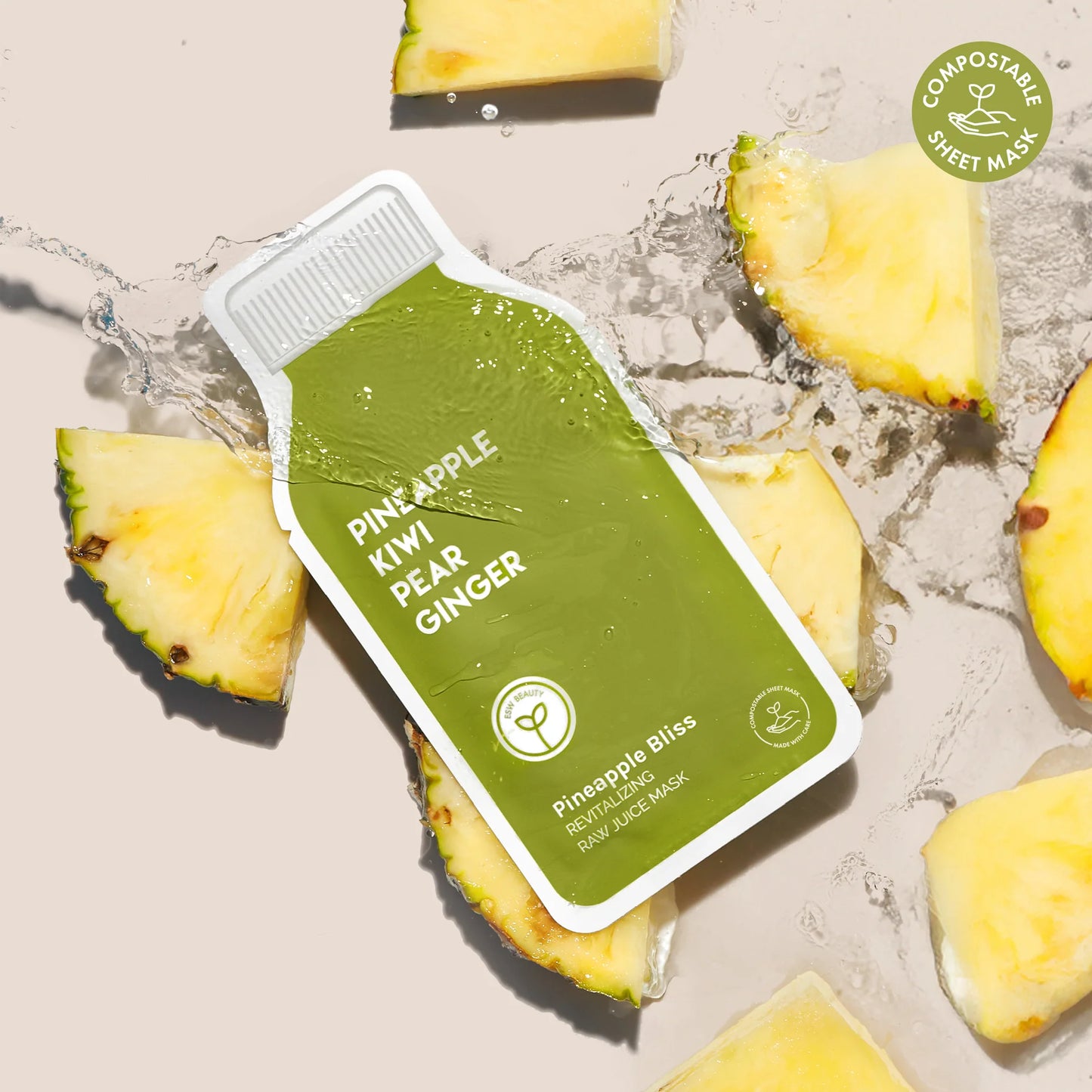 Pineapple Bliss Revitalizing Raw Juice Mask